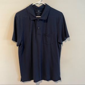 Mack Weldon Vesper Polo Blue Large